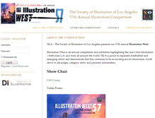 Tablet Screenshot of illustrationwest.org